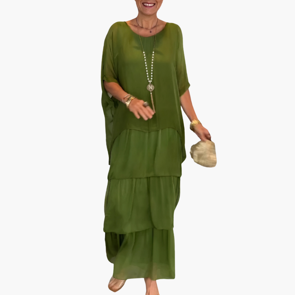 Regina | Elegantes langes Kleid