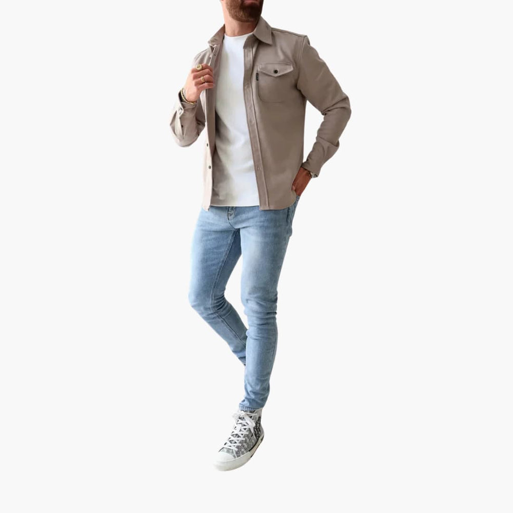 Thom | Hemdjacke mit Knopfleiste