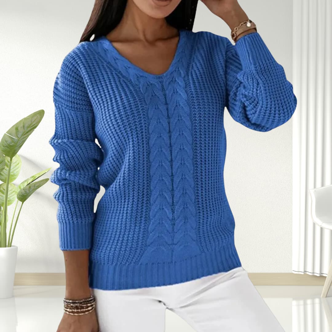 Helene | Skandinavischer Strickpullover