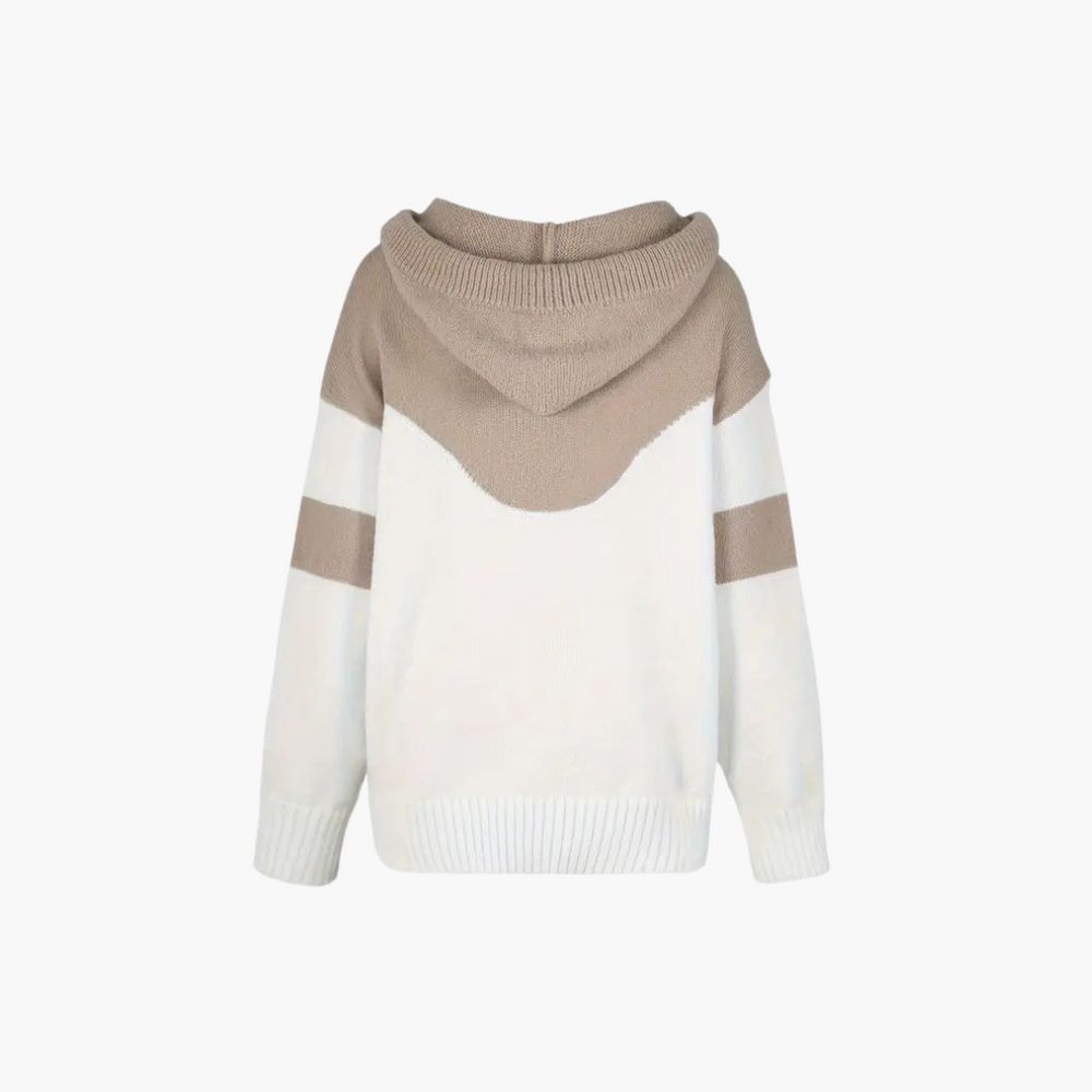 Pauline | Farbblock Hoodie