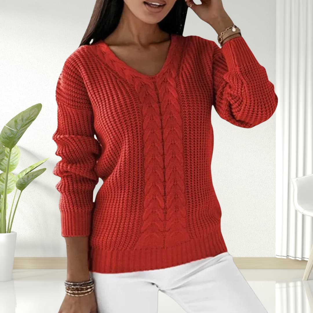 Helene | Skandinavischer Strickpullover