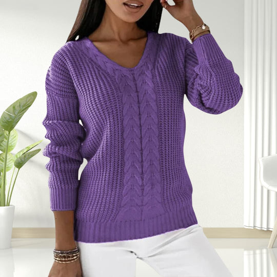 Helene | Skandinavischer Strickpullover