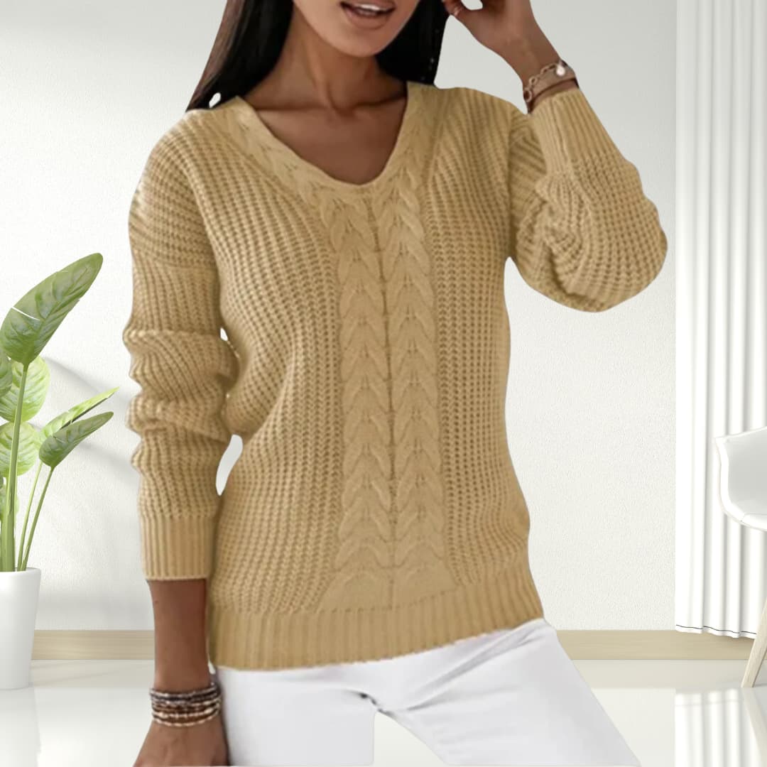 Helene | Skandinavischer Strickpullover