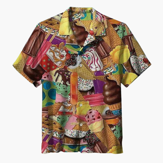 Aloha™ | Sommerhemd mit Eis-Druck