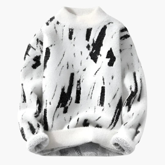 Vince | Abstract Print Pullover