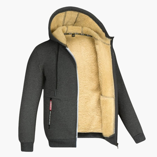 Erik | Fleece-Kapuzenpullover für Männer