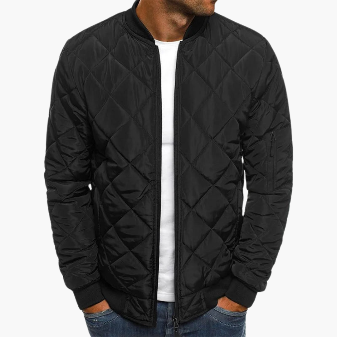 Florian | Bomberjacke mit Rautenmuster