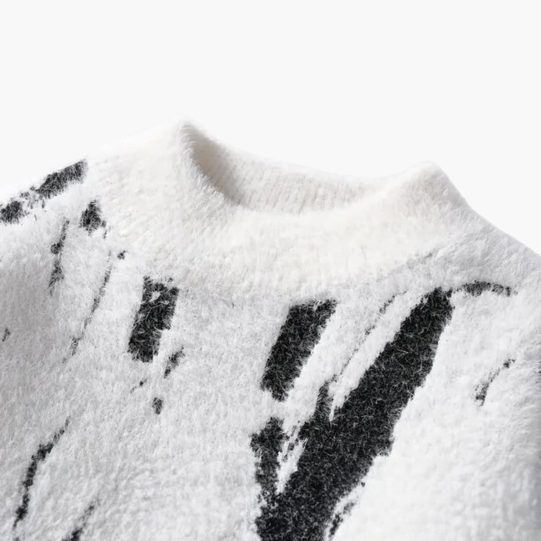 Vince | Abstract Print Pullover