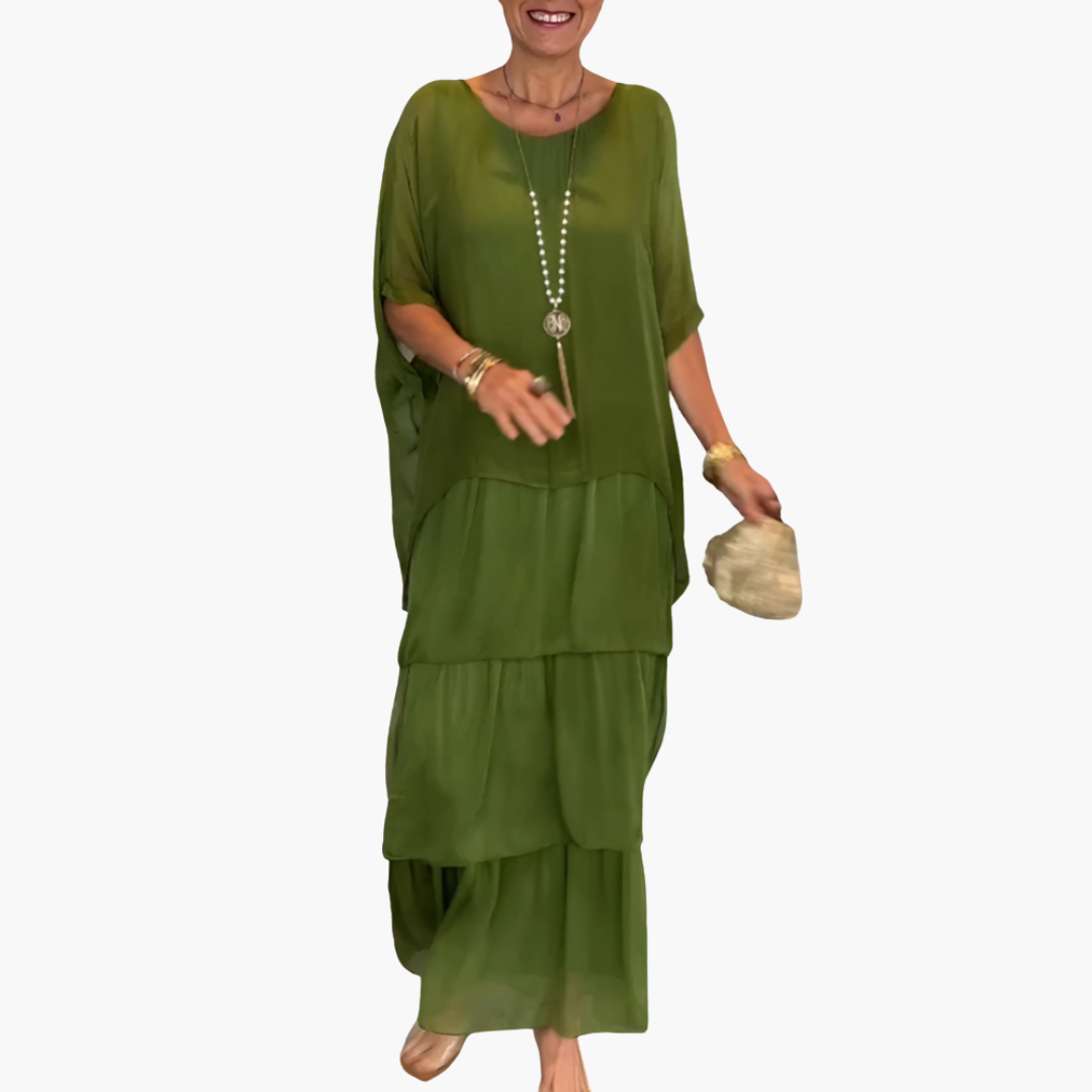 Regina | Elegantes langes Kleid