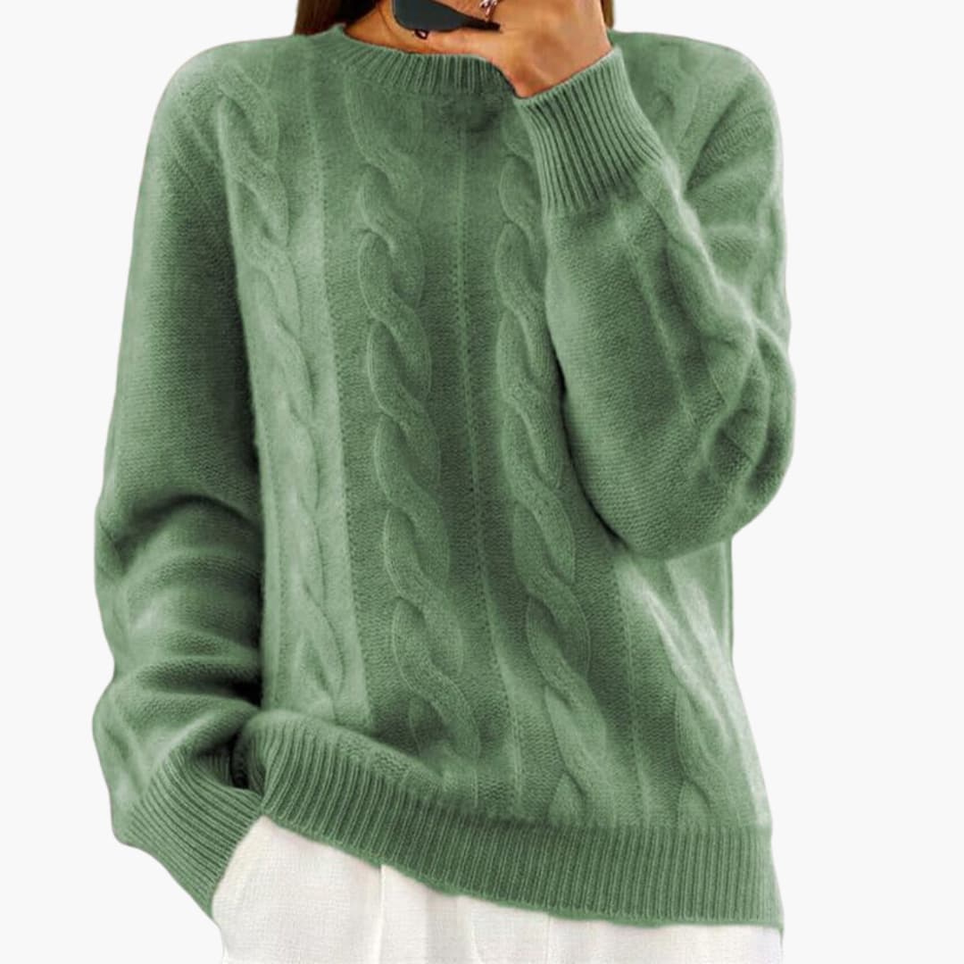Amelie | Warmer Strickpullover für Damen