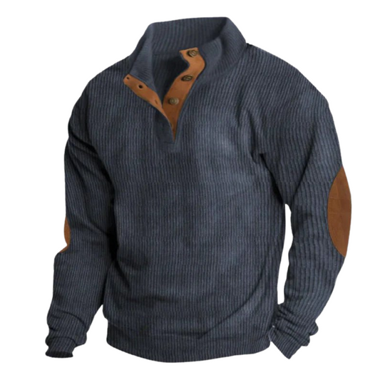 Ulrich | Signature Knopf Pullover