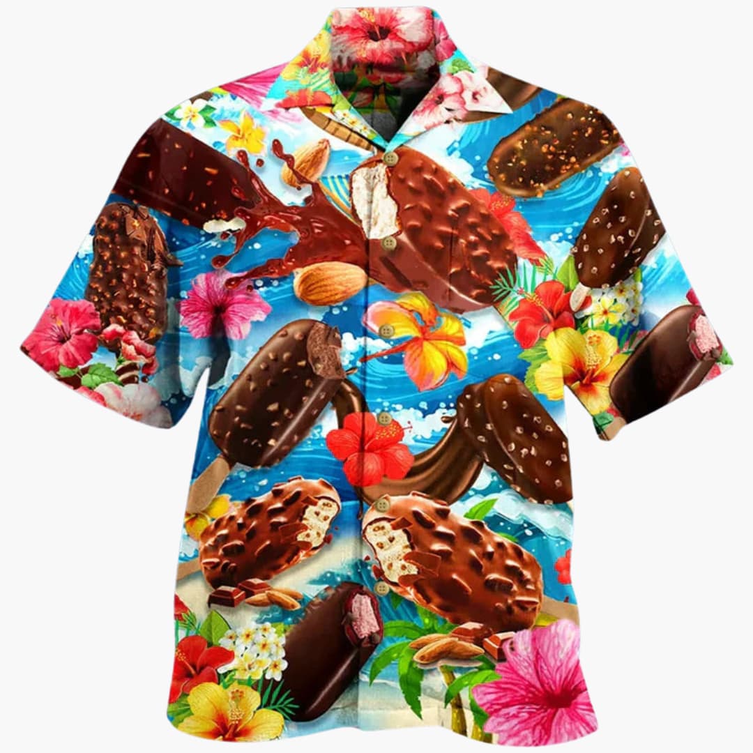 Aloha™ | Sommerhemd mit Eis-Druck