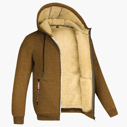 Erik | Fleece-Kapuzenpullover für Männer