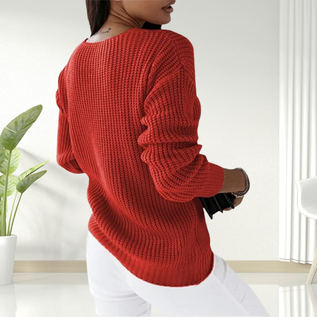 Helene | Skandinavischer Strickpullover