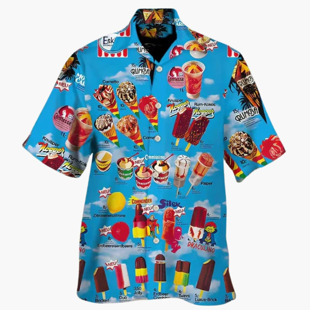 Aloha™ | Sommerhemd mit Eis-Druck