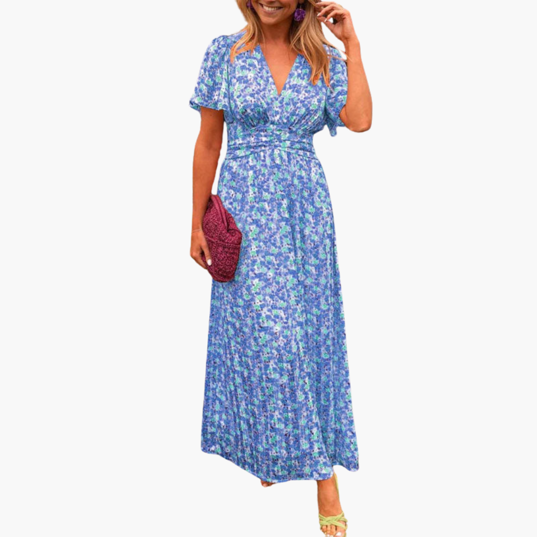Nora | Sommerkleid mit V-Ausschnitt