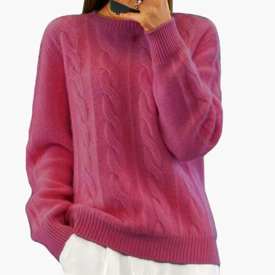 Amelie | Warmer Strickpullover für Damen