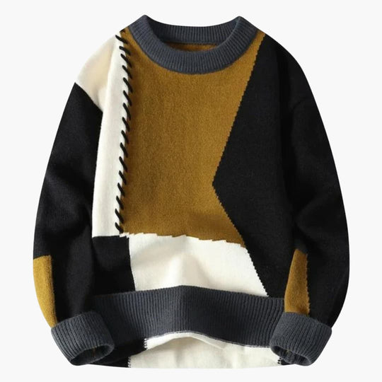 Sander™ | Patchwork-Pullover