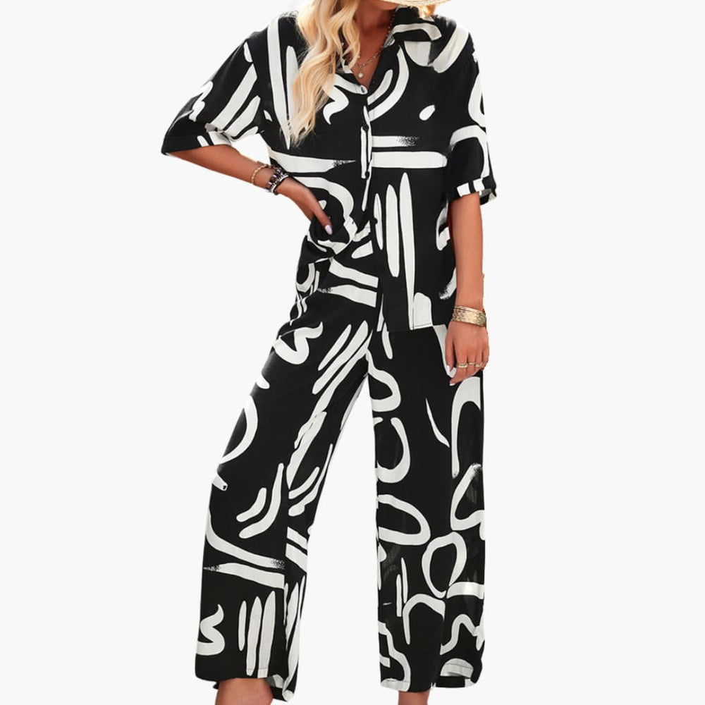 Claudia | Bequemes zweiteiliges Damen-Set