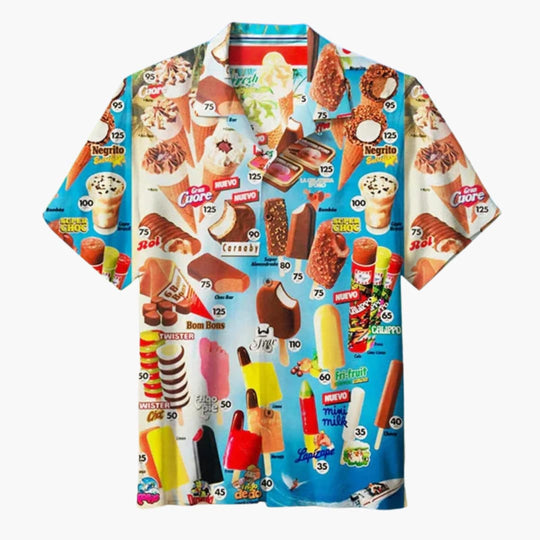 Aloha™ | Sommerhemd mit Eis-Druck