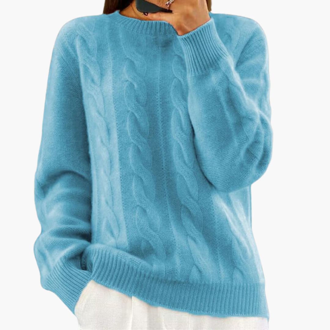 Amelie | Warmer Strickpullover für Damen