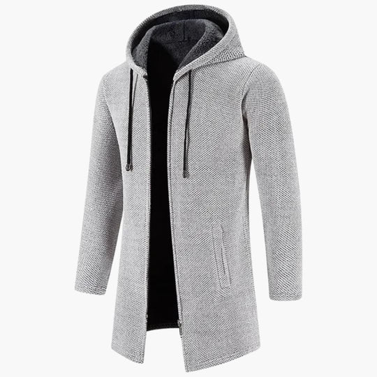 Malte | Herrenjacke Mit Kapuze Und Wattiertem Fleece