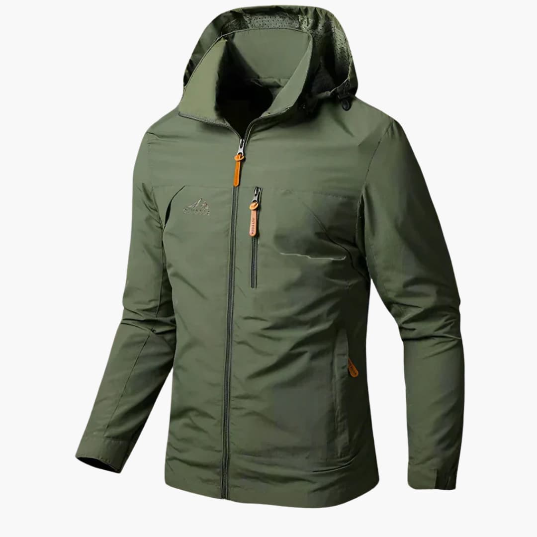Paul | Verstellbare Kapuze und wasserdichte Jacke