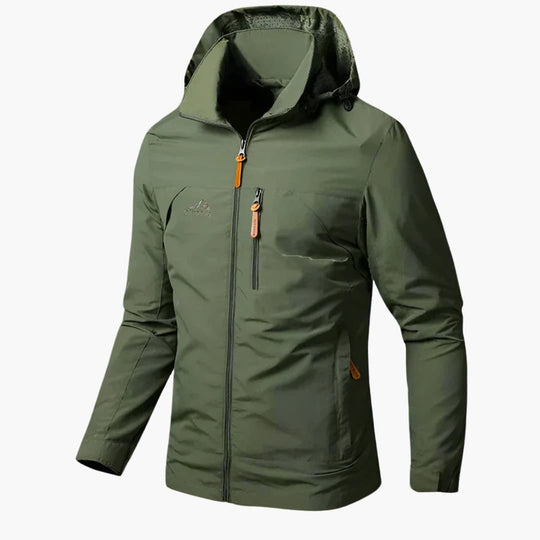 Paul | Verstellbare Kapuze und wasserdichte Jacke