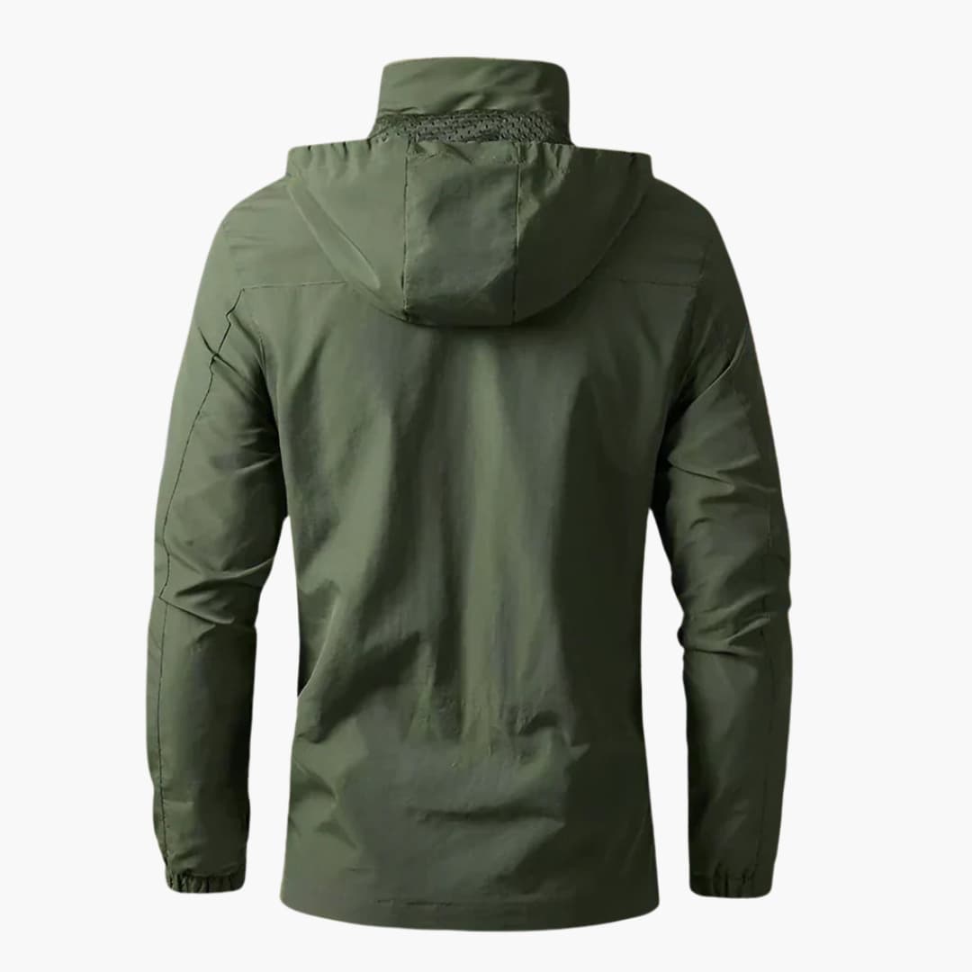 Paul | Verstellbare Kapuze und wasserdichte Jacke