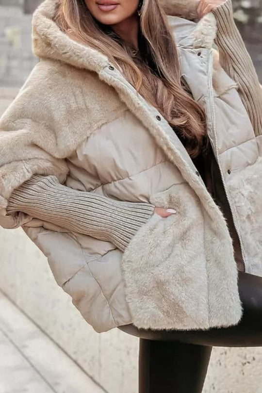 Emma | Damen-Thermojacke mit Kapuze für den Winter