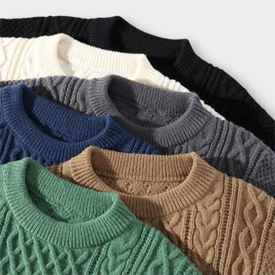 Edwin | Lässiger & weicher Strickpullover