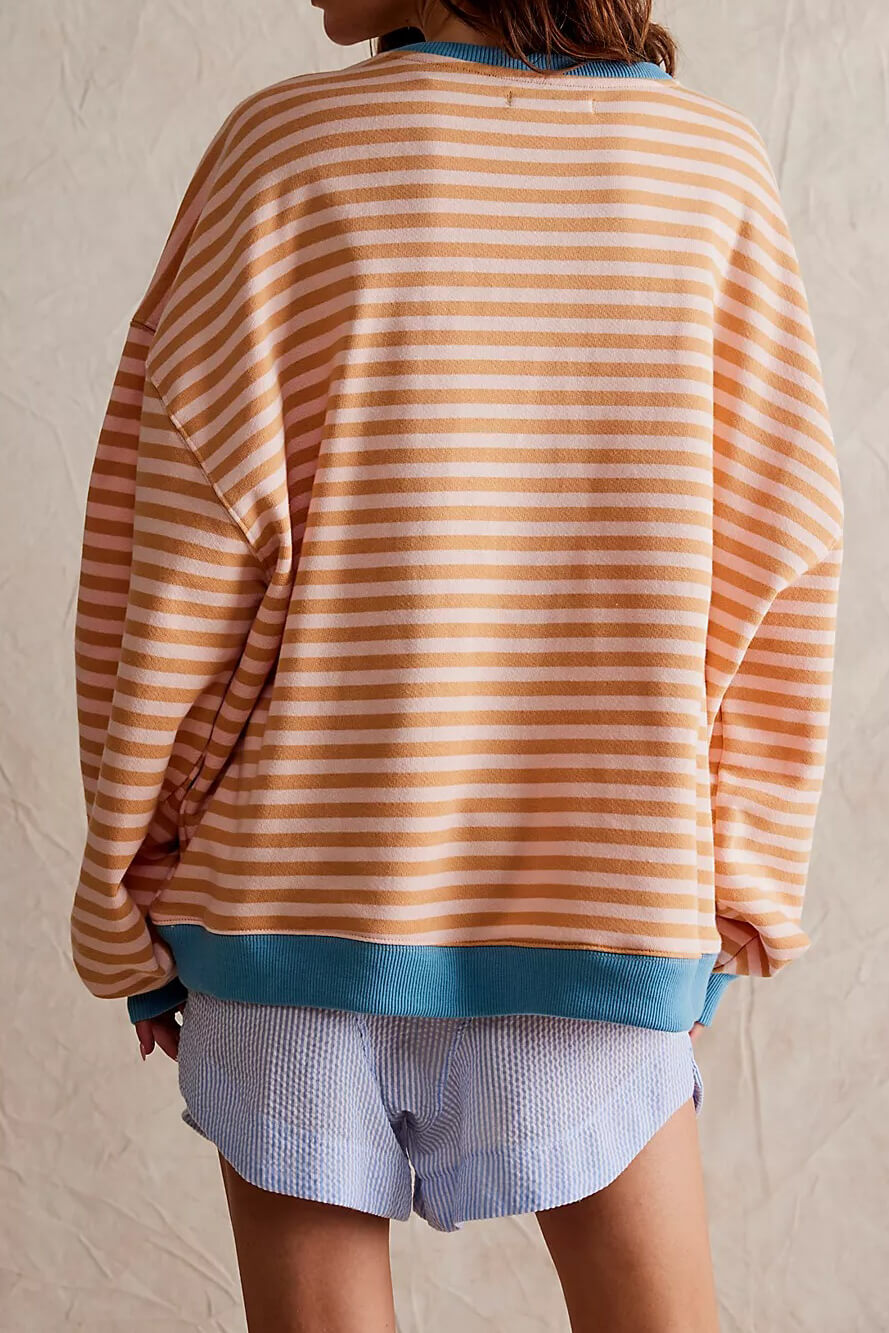 Lucy | Gestreifter Pullover