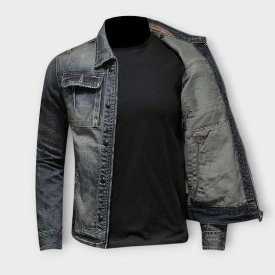 Carl - Retrojacke aus 100% Denim