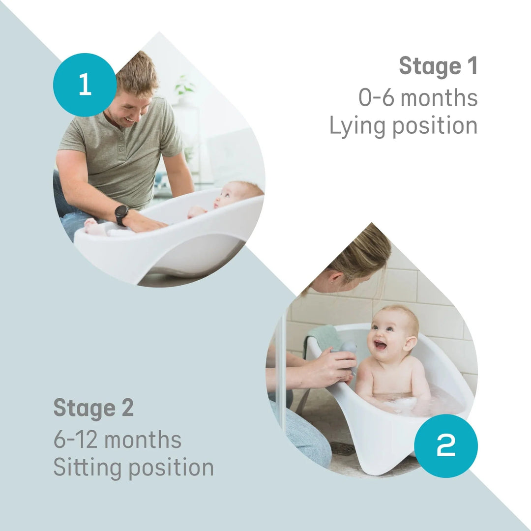 Angelcare 2-in-1 Baby Bathtub – Newborn to 12 Months