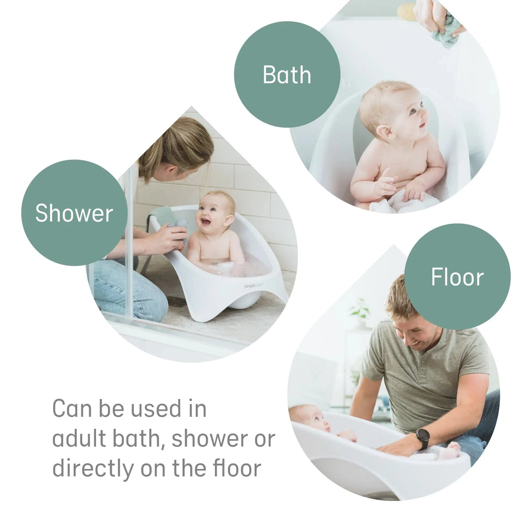 Angelcare 2-in-1 Baby Bathtub – Newborn to 12 Months