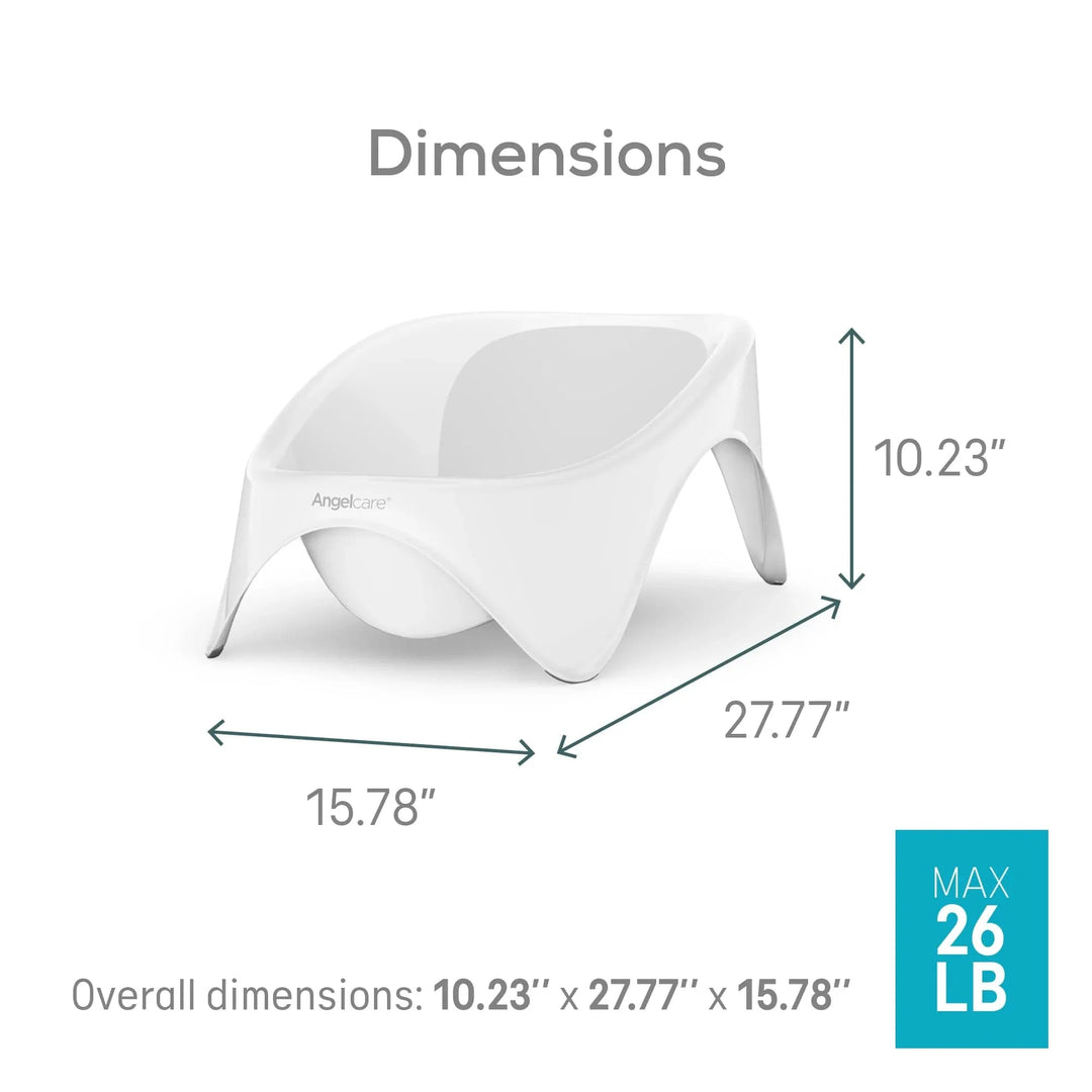 Angelcare 2-in-1 Baby Bathtub – Newborn to 12 Months