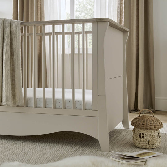 CuddleCo Clara 3-Piece Nursery Furniture Set – Cashmere Finish