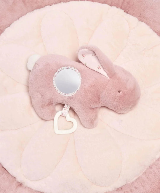 Baby Playmat – Bunny Pink, with Toys & Tummy Time