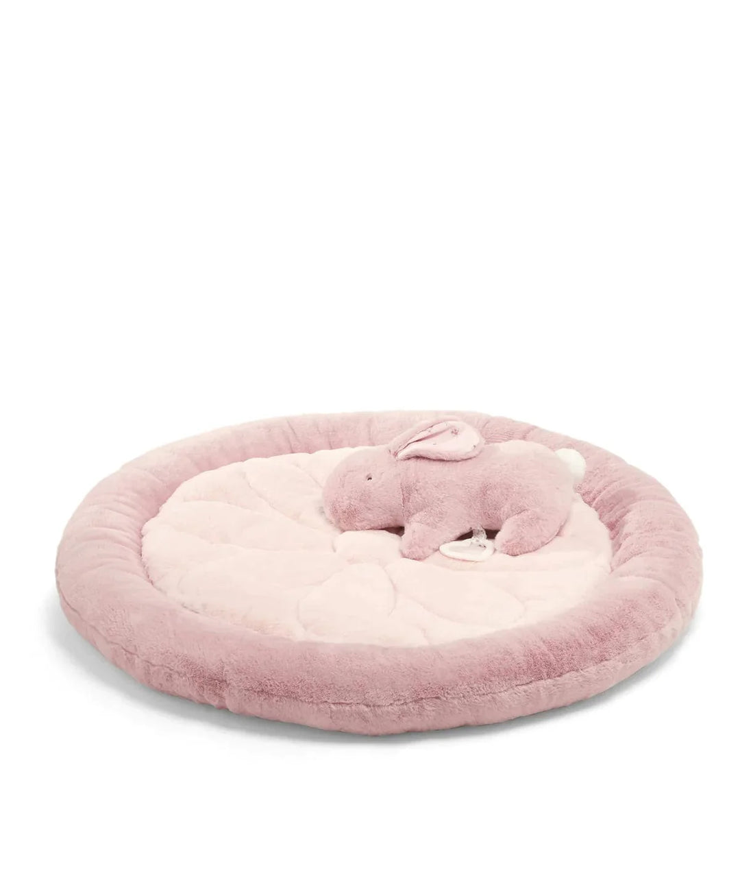 Baby Playmat – Bunny Pink, with Toys & Tummy Time