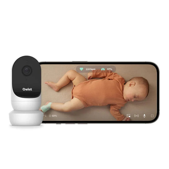 Owlet Cam 2 Baby Monitor – 1080p HD, Night Vision, White