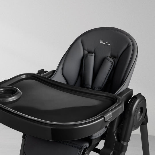 Silver Cross Gourmet Highchair – Black, Reclining & Adjustable