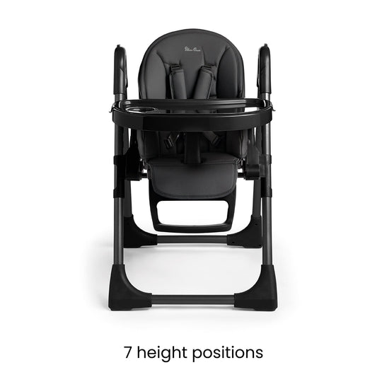 Silver Cross Gourmet Highchair – Black, Reclining & Adjustable