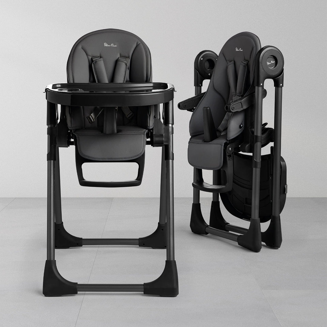 Silver Cross Gourmet Highchair – Black, Reclining & Adjustable