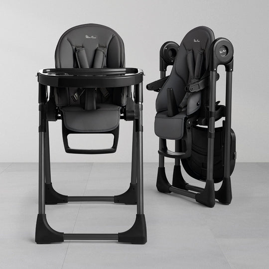 Silver Cross Gourmet Highchair – Black, Reclining & Adjustable