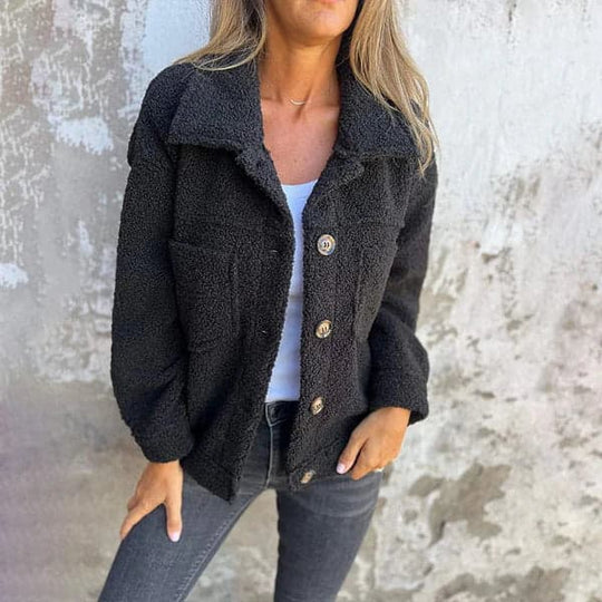 Lotta | Kurze Jacke mit Revers